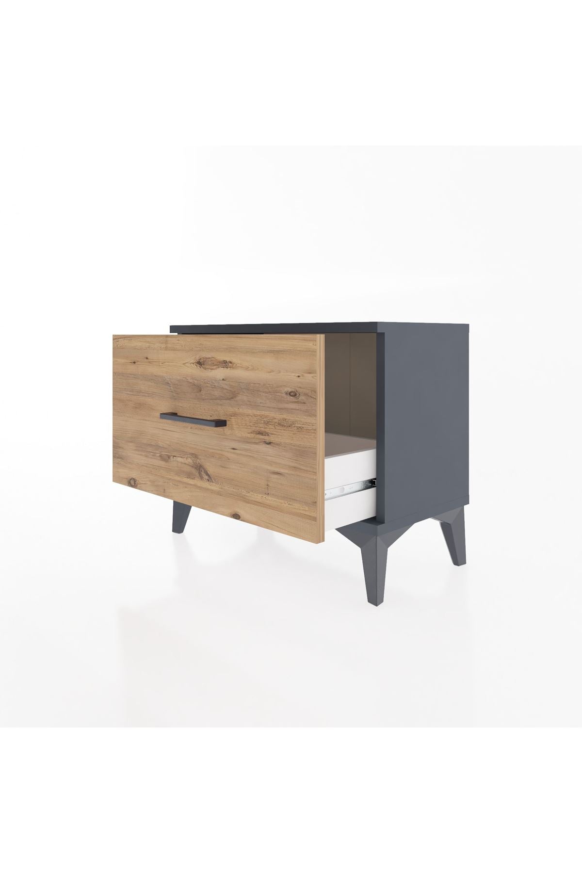 Arges Komodin Tek Çekmeceli 60x30x48 - S11M001V6A