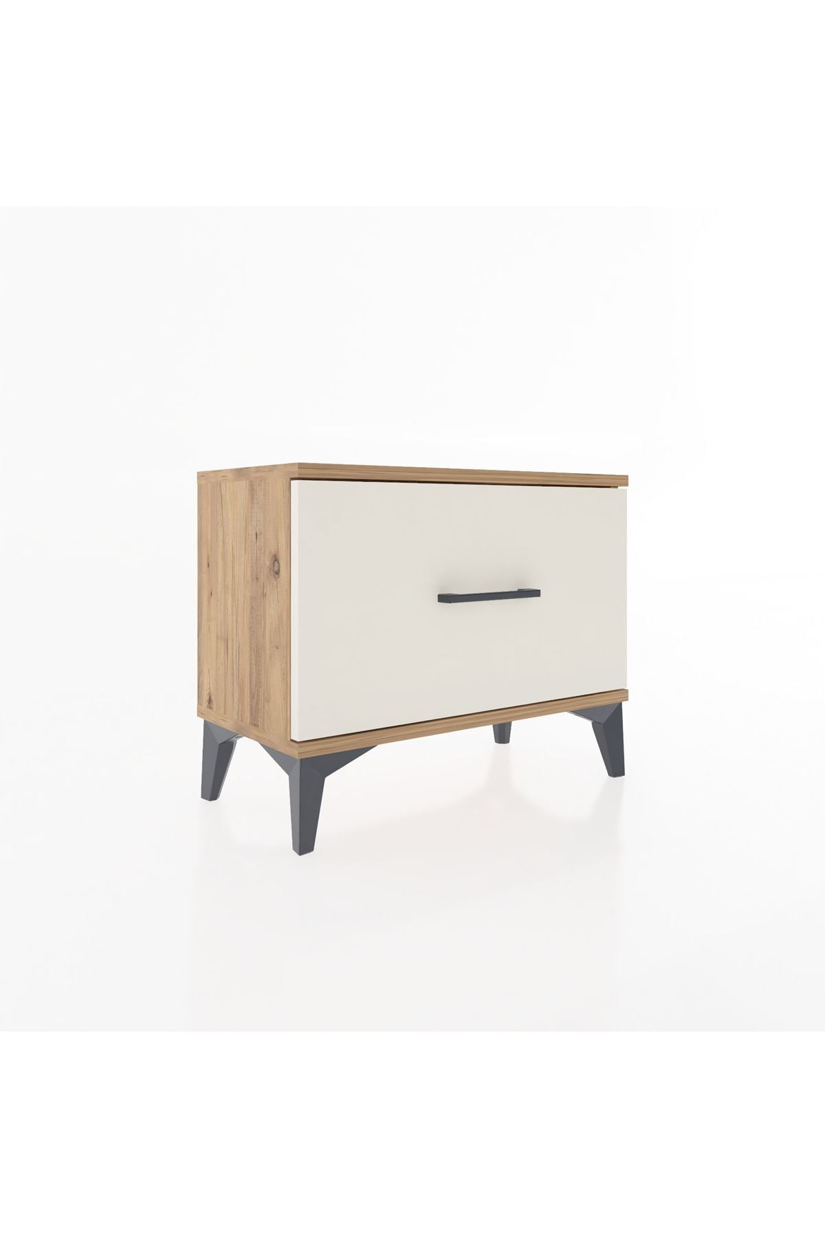 Arges Komodin Tek Çekmeceli 60x30x48 - S11M001V7A