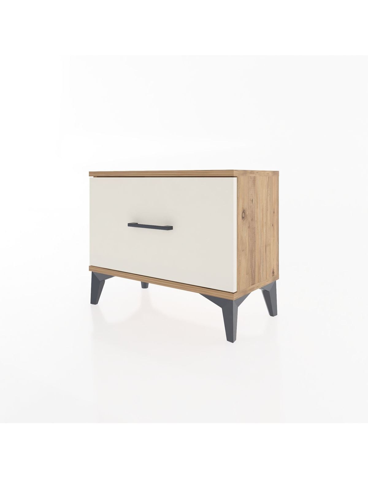Arges Komodin Tek Çekmeceli 60x30x48 - S11M001V7A