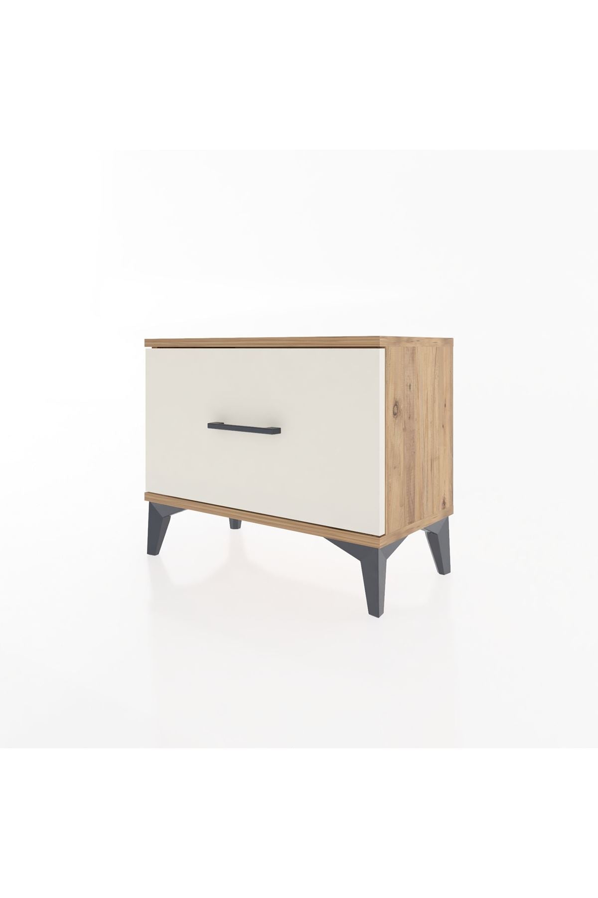 Arges Komodin Tek Çekmeceli 60x30x48 - S11M001V7A