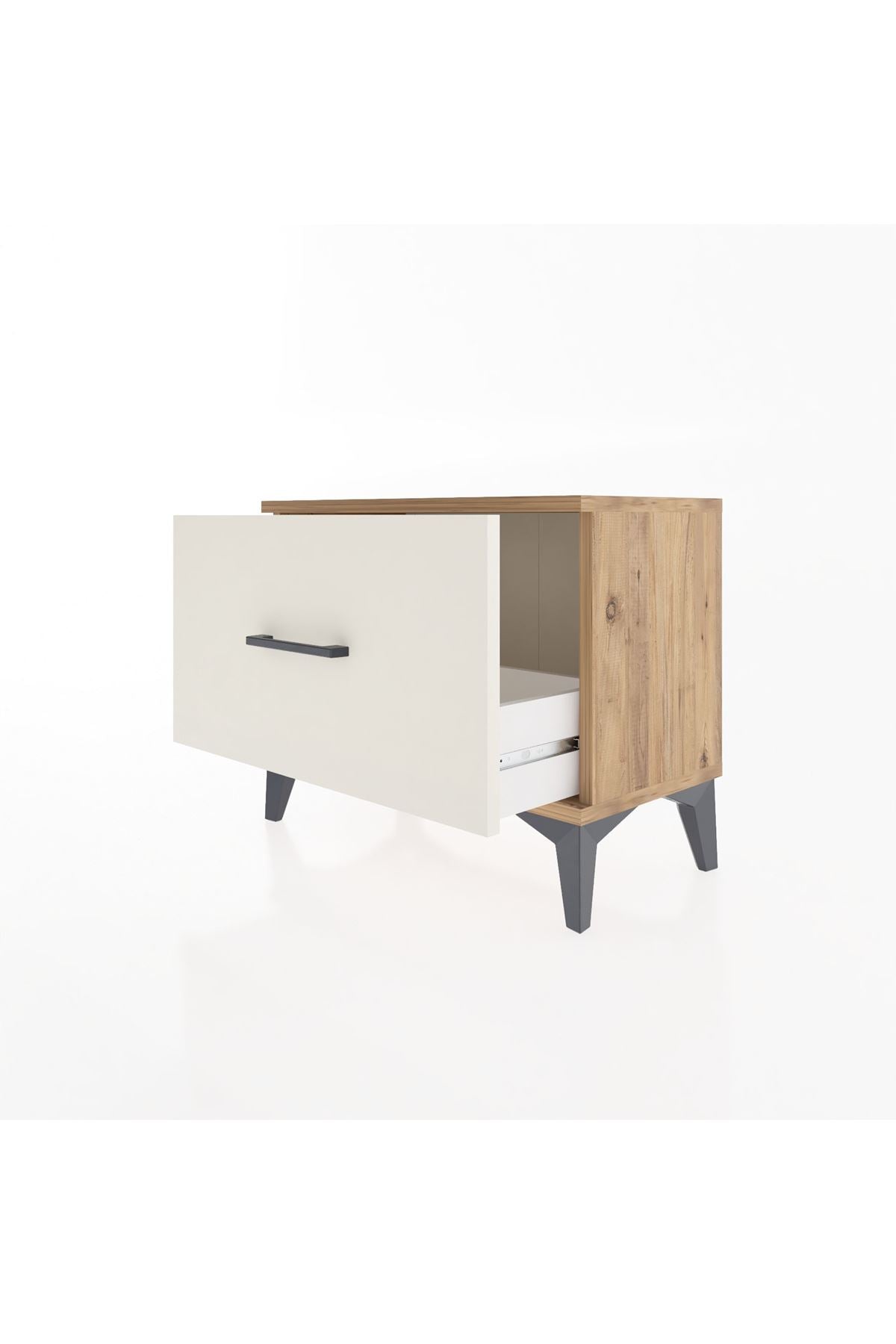 Arges Komodin Tek Çekmeceli 60x30x48 - S11M001V7A