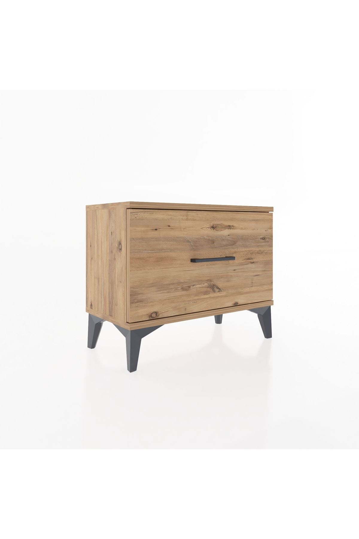 Arges Komodin Tek Çekmeceli 60x30x48 - S11M001V9A