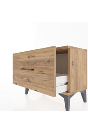Arges Komodin Tek Çekmeceli 60x30x48 - S11M001V9A