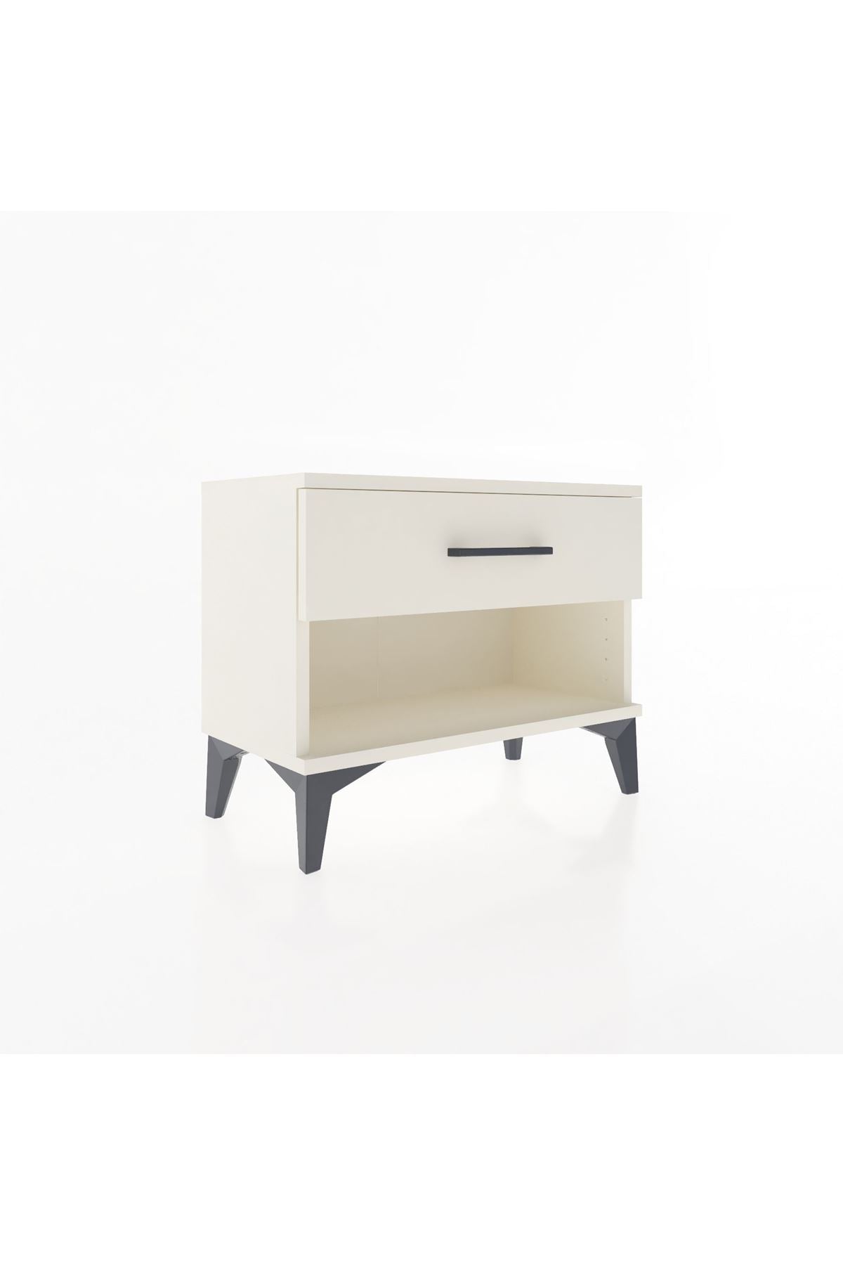 Arges Komodin Tek Çekmeceli 60x30x48 - S11M003V1A