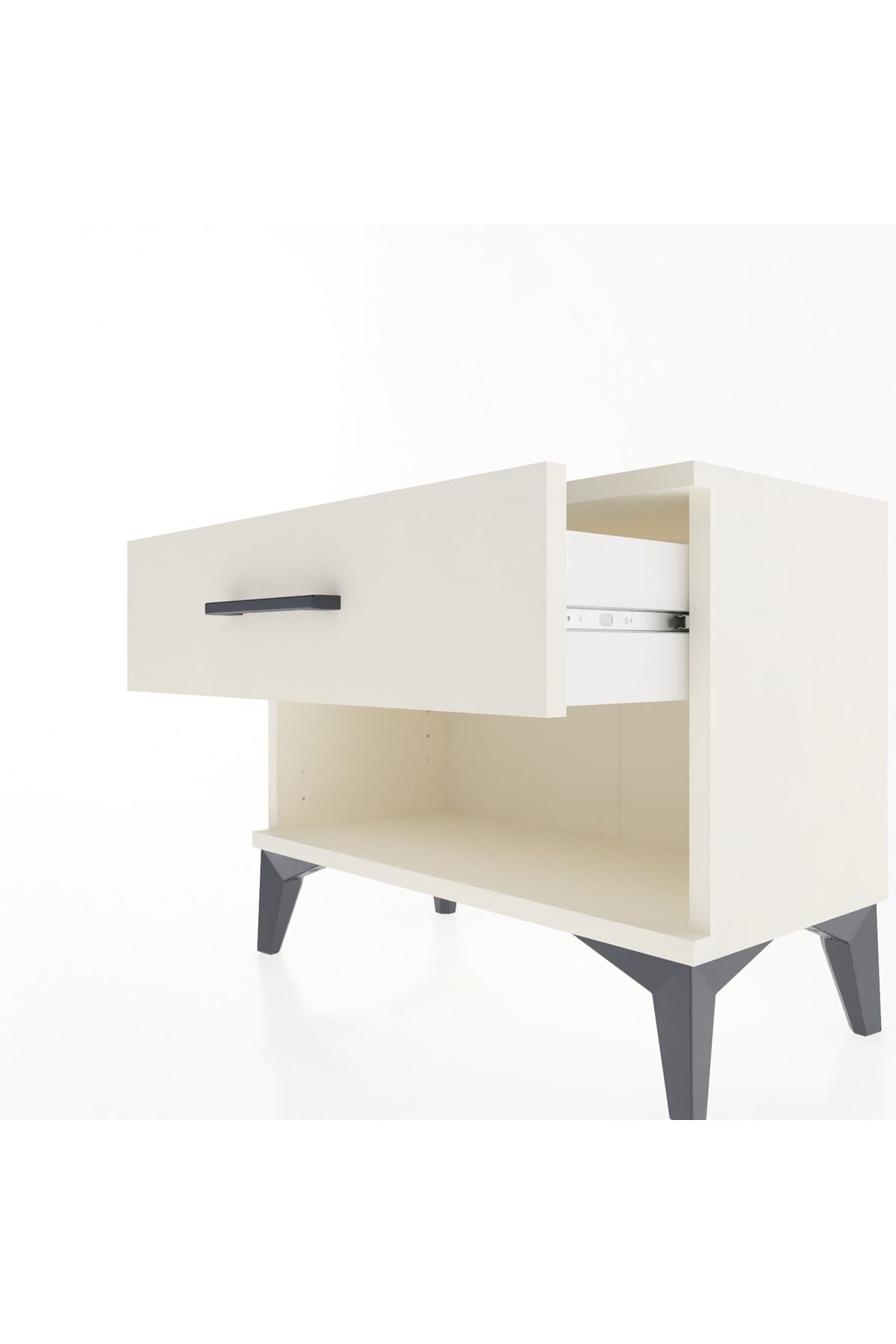 Arges Komodin Tek Çekmeceli 60x30x48 - S11M003V1A