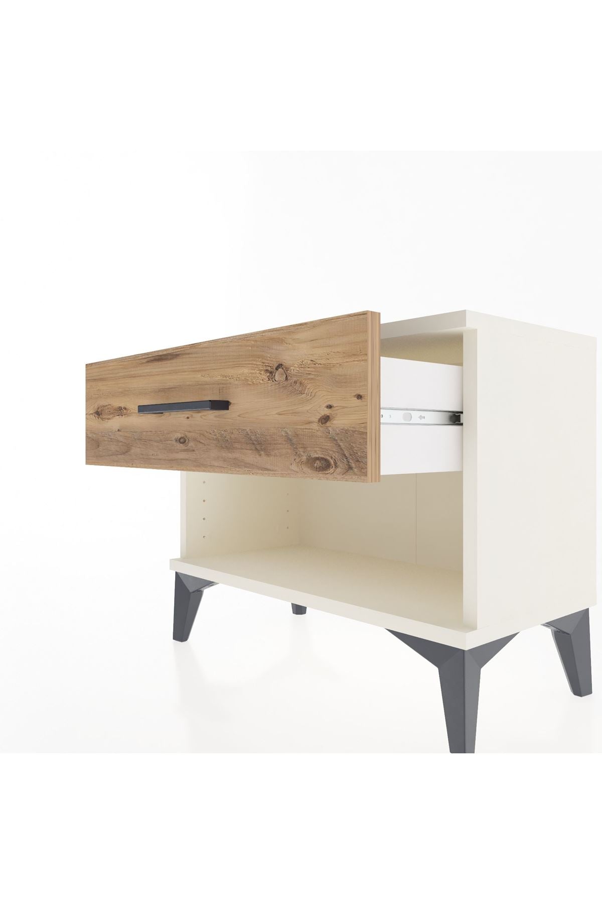 Arges Komodin Tek Çekmeceli 60x30x48 - S11M003V3A