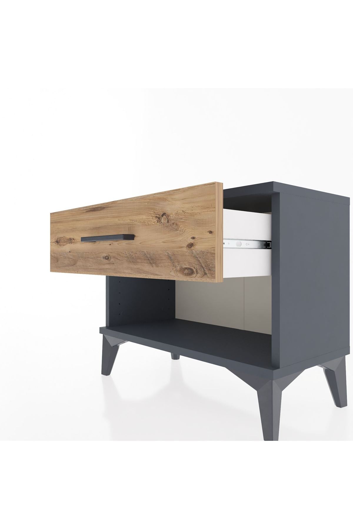 Arges Komodin Tek Çekmeceli 60x30x48 - S11M003V6A