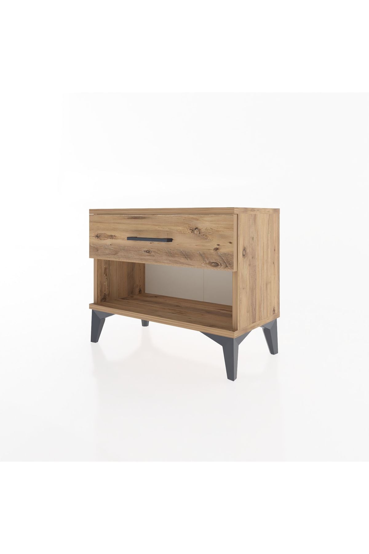 Arges Komodin Tek Çekmeceli 60x30x48 - S11M003V9A