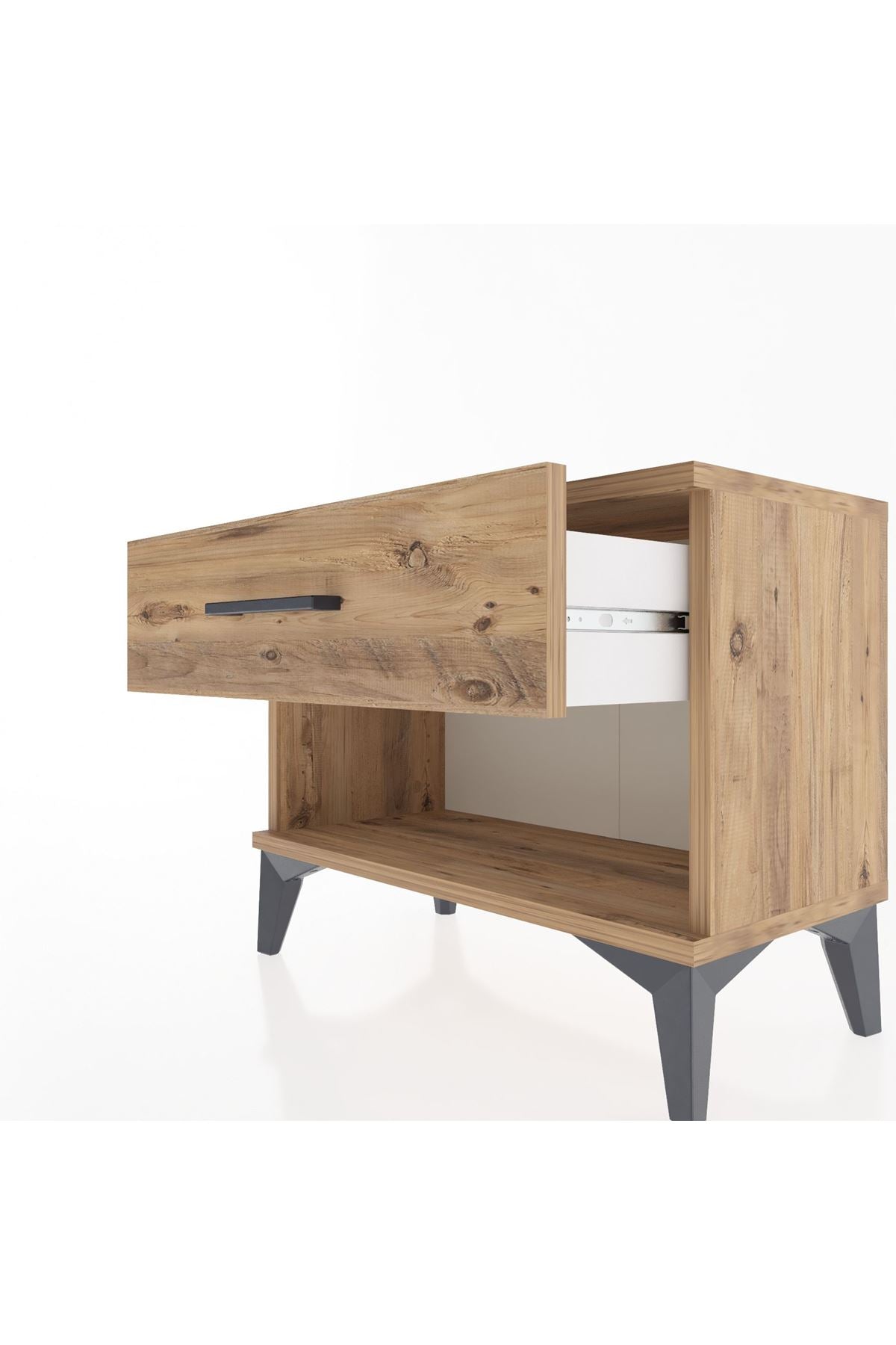 Arges Komodin Tek Çekmeceli 60x30x48 - S11M003V9A