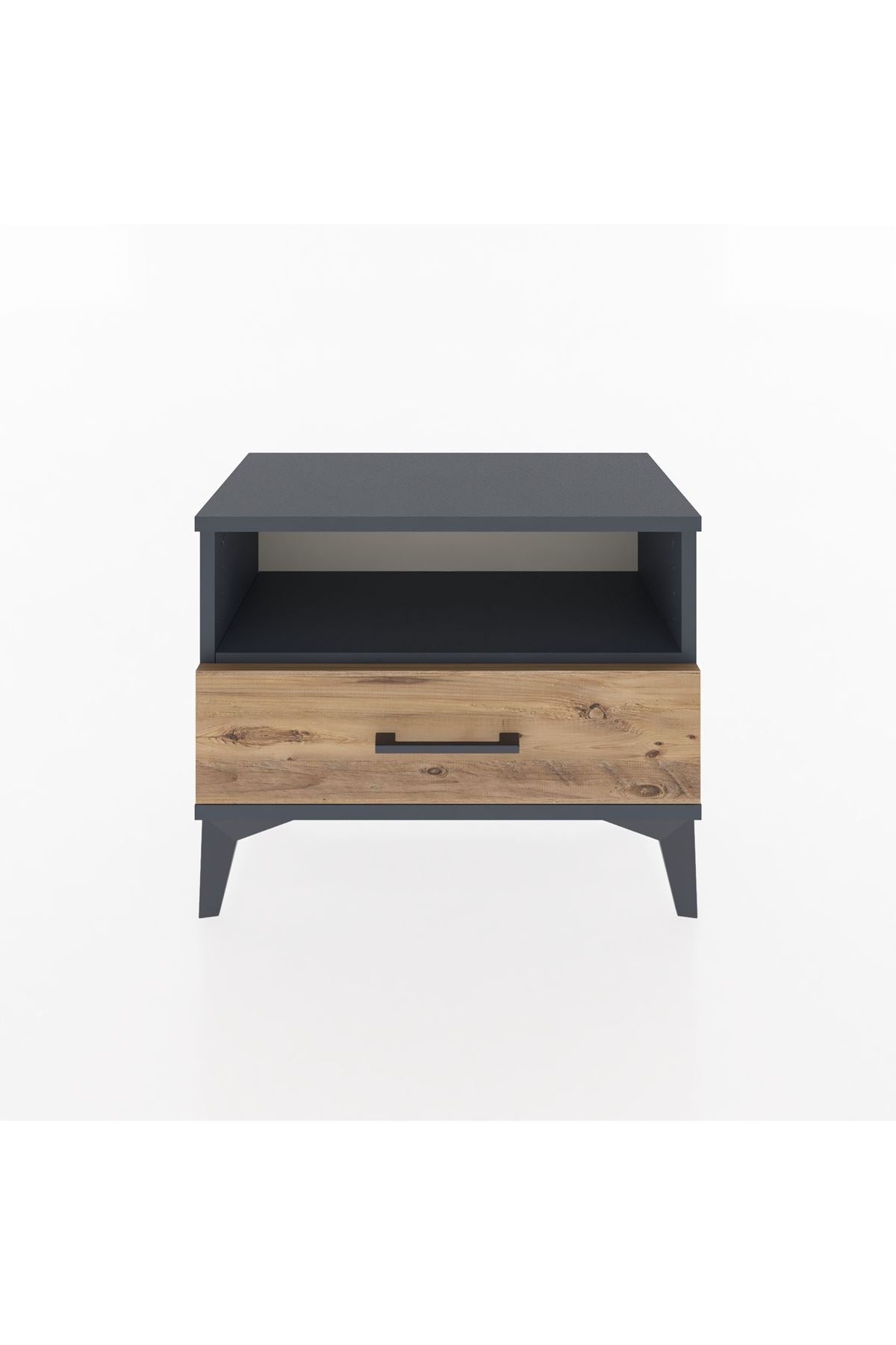 Arges Komodin Tek Raflı Tek Çekmeceli 60x30x48 - S11M004V6A
