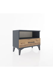 Arges Komodin Tek Raflı Tek Çekmeceli 60x30x48 - S11M004V6A