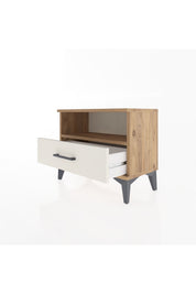 Arges Komodin Tek Raflı Tek Çekmeceli 60x30x48 - S11M004V7A