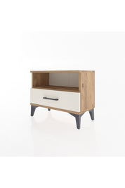 Arges Komodin Tek Raflı Tek Çekmeceli 60x30x48 - S11M004V7A