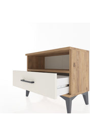 Arges Komodin Tek Raflı Tek Çekmeceli 60x30x48 - S11M004V7A