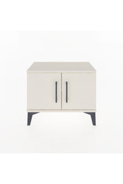 Arges Komodin Tek Raflı 2 Kapaklı 60x30x48 - S11M005V1A