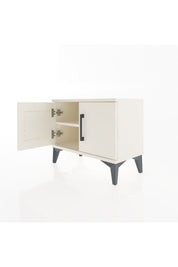Arges Komodin Tek Raflı 2 Kapaklı 60x30x48 - S11M005V1A
