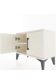 Arges Komodin Tek Raflı 2 Kapaklı 60x30x48 - S11M005V1A