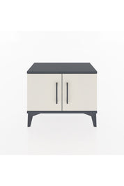 Arges Komodin Tek Raflı 2 Kapaklı 60x30x48 - S11M005V4A