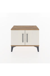 Arges Komodin Tek Raflı 2 Kapaklı 60x30x48 - S11M005V7A