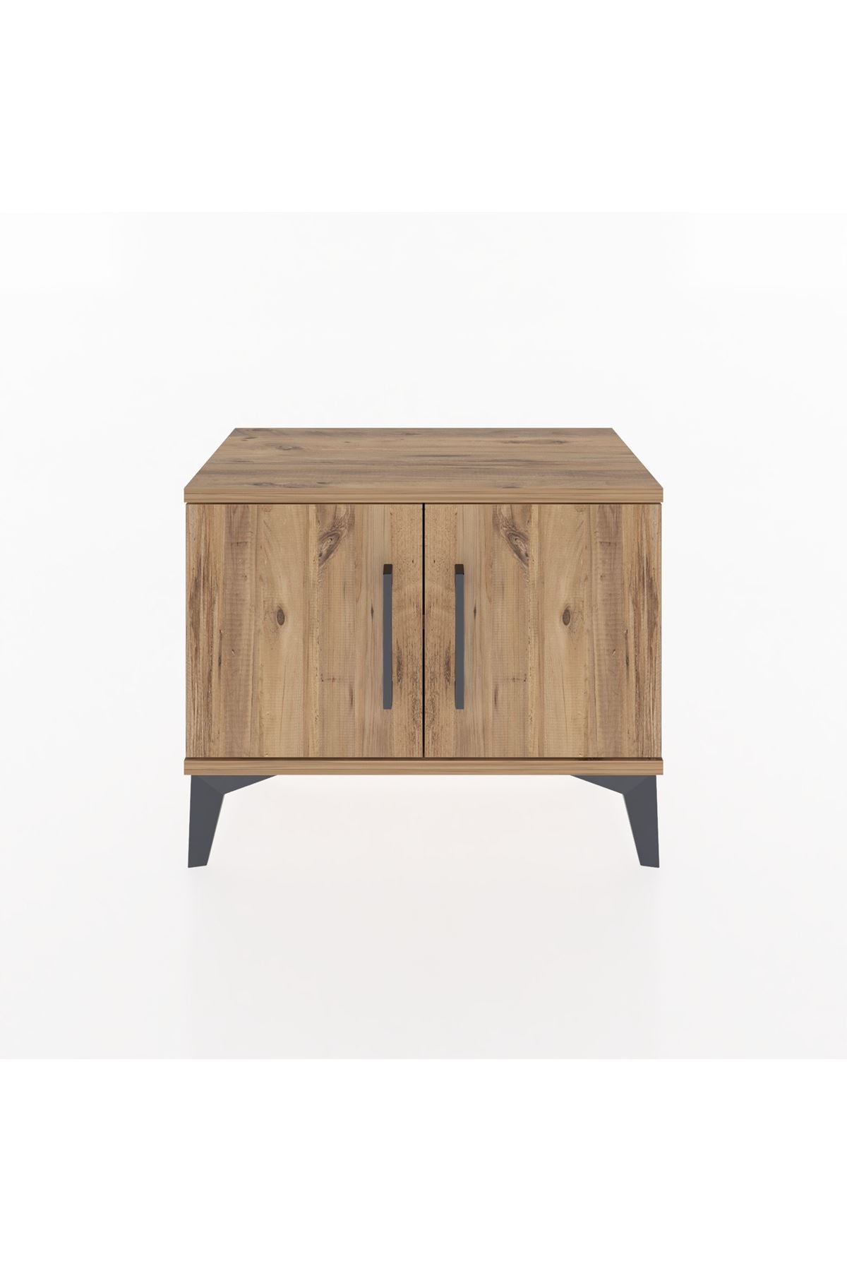 Arges Komodin Tek Raflı 2 Kapaklı 60x30x48 - S11M005V9A