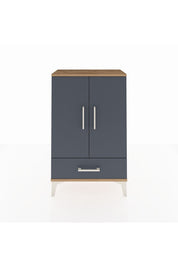 Arges Komodin 2 Raflı Tek Çekmeceli 2 Kapaklı 60x30x96 - S14M041V8A