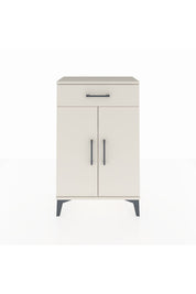 Arges Komodin 2 Raflı Tek Çekmeceli 2 Kapaklı 60x30x96 - S14M042V1A