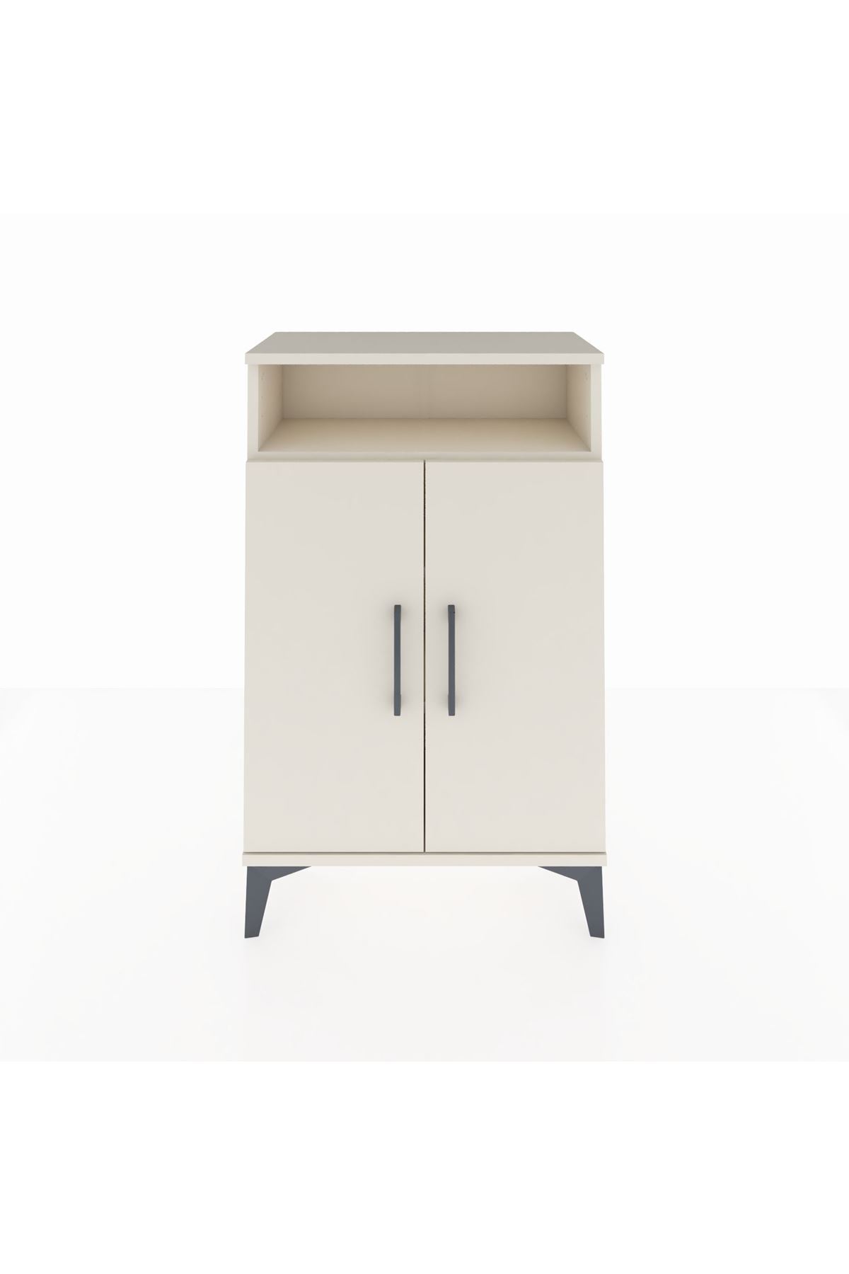 Arges Komodin 3 Raflı 2 Kapaklı 60x30x96 - S14M043V1A