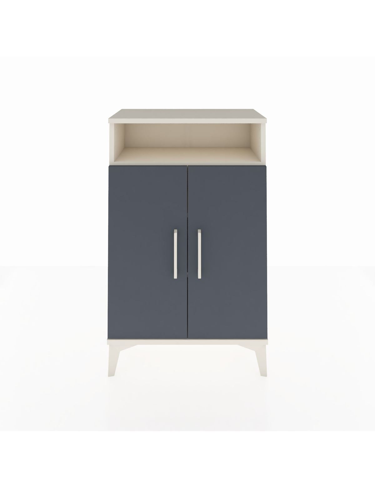 Arges Komodin 3 Raflı 2 Kapaklı 60x30x96 - S14M043V2A