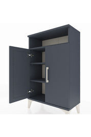 Arges Komodin 3 Raflı 2 Kapaklı 60x30x96 - S14M043V5A