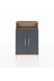 Arges Komodin 3 Raflı 2 Kapaklı 60x30x96 - S14M043V8A