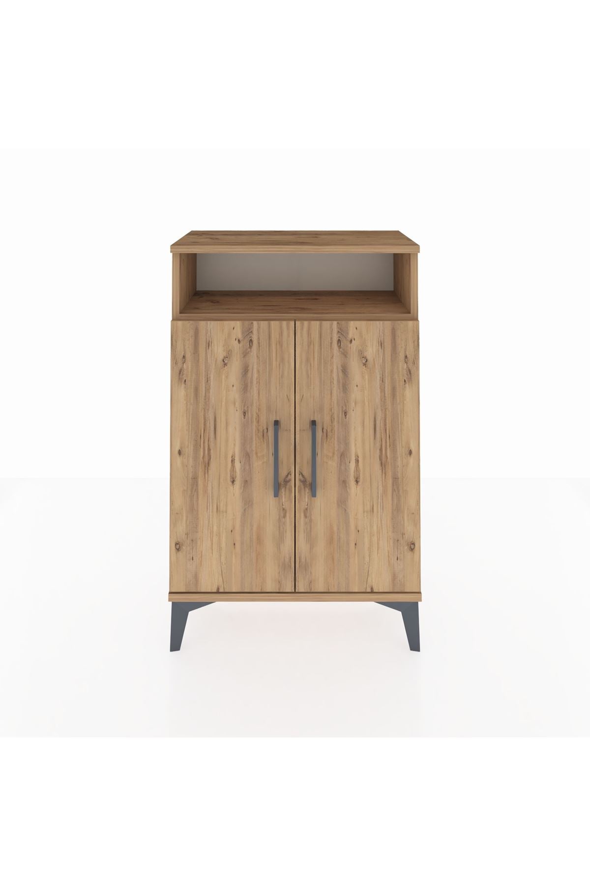 Arges Komodin 3 Raflı 2 Kapaklı 60x30x96 - S14M043V9A