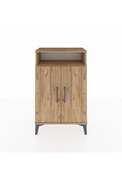 Arges Komodin 3 Raflı 2 Kapaklı 60x30x96 - S14M043V9A