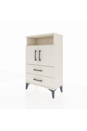 Arges Komodin 2 Raflı 2 Çekmeceli 2 Kapaklı 60x30x96 - S14M023V1A