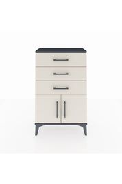 Arges Komodin 3 Çekmeceli 2 Kapaklı 60x30x96 - S14M024V4A