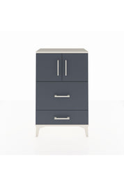 Arges Komodin Tek Raflı 2 Çekmeceli 2 Kapaklı 60x30x96 - S14M027V2A