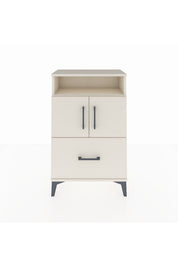 Arges Komodin 2 Raflı Tek Çekmeceli 2 Kapaklı 60x30x96 - S14M031V1A