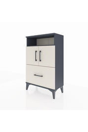 Arges Komodin 2 Raflı Tek Çekmeceli 2 Kapaklı 60x30x96 - S14M031V4A