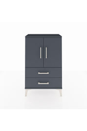 Arges Komodin 2 Raflı 2 Çekmeceli 2 Kapaklı 60x30x96 - S14M032V5A