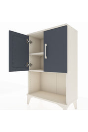 Arges Komodin 2 Raflı 2 Kapaklı 60x30x96 - S14M033V2A