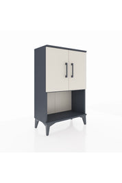 Arges Komodin 2 Raflı 2 Kapaklı 60x30x96 - S14M033V4A