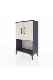 Arges Komodin 2 Raflı 2 Kapaklı 60x30x96 - S14M033V4A