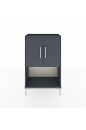 Arges Komodin 2 Raflı 2 Kapaklı 60x30x96 - S14M033V5A