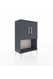 Arges Komodin 2 Raflı 2 Kapaklı 60x30x96 - S14M033V5A