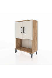 Arges Komodin 2 Raflı 2 Kapaklı 60x30x96 - S14M033V7A