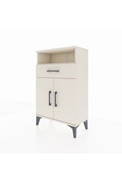 Arges Komodin 2 Raflı Tek Çekmeceli 2 Kapaklı 60x30x96 - S14M035V1A