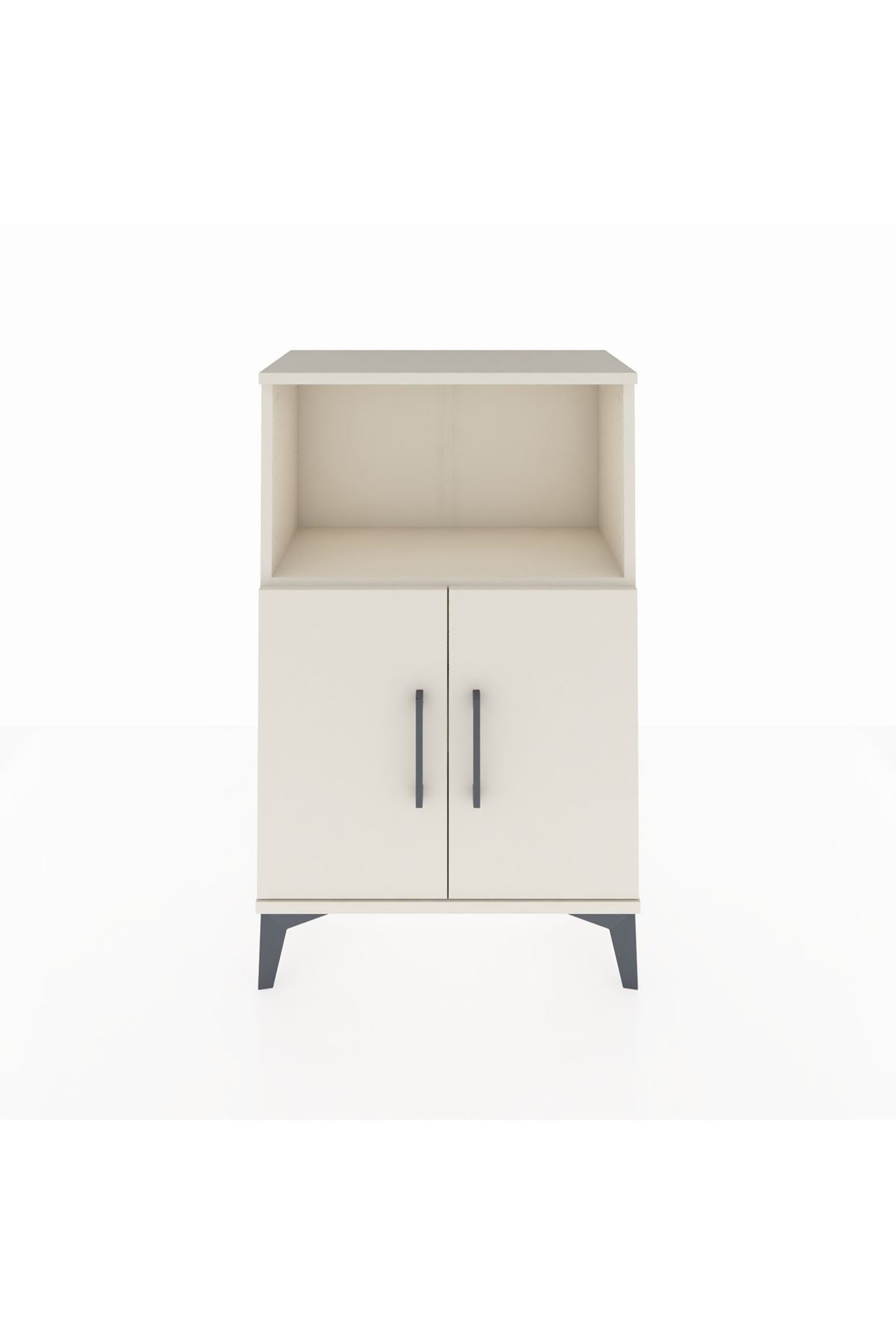 Arges Komodin 2 Raflı 2 Kapaklı 60x30x96 - S14M036V1A