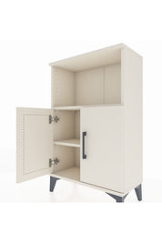 Arges Komodin 2 Raflı 2 Kapaklı 60x30x96 - S14M036V1A