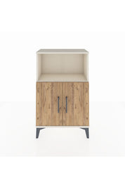 Arges Komodin 2 Raflı 2 Kapaklı 60x30x96 - S14M036V3A