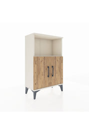 Arges Komodin 2 Raflı 2 Kapaklı 60x30x96 - S14M036V3A