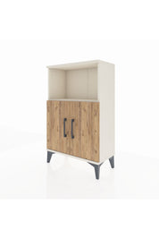 Arges Komodin 2 Raflı 2 Kapaklı 60x30x96 - S14M036V3A